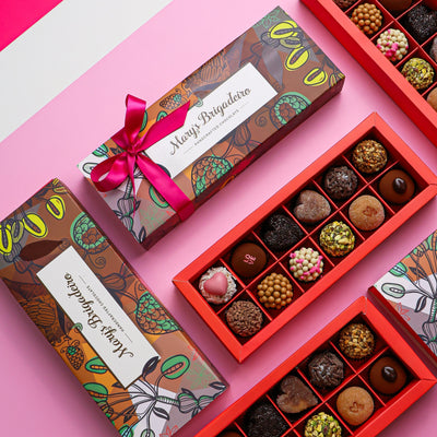 Brigadeiro Box - 12units 💖 AMOR Valentine's Limited Edition Collection (pre-order)